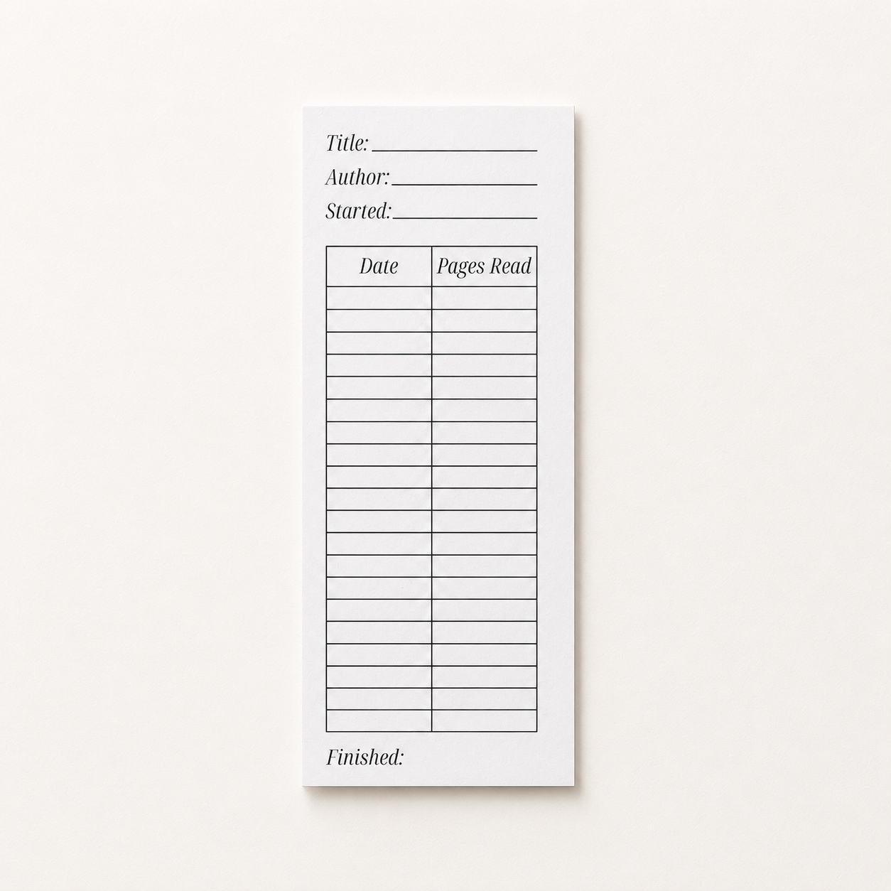 Her Party bookmark
