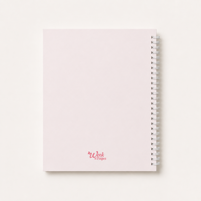 Cherry Hearts Lined Notebook