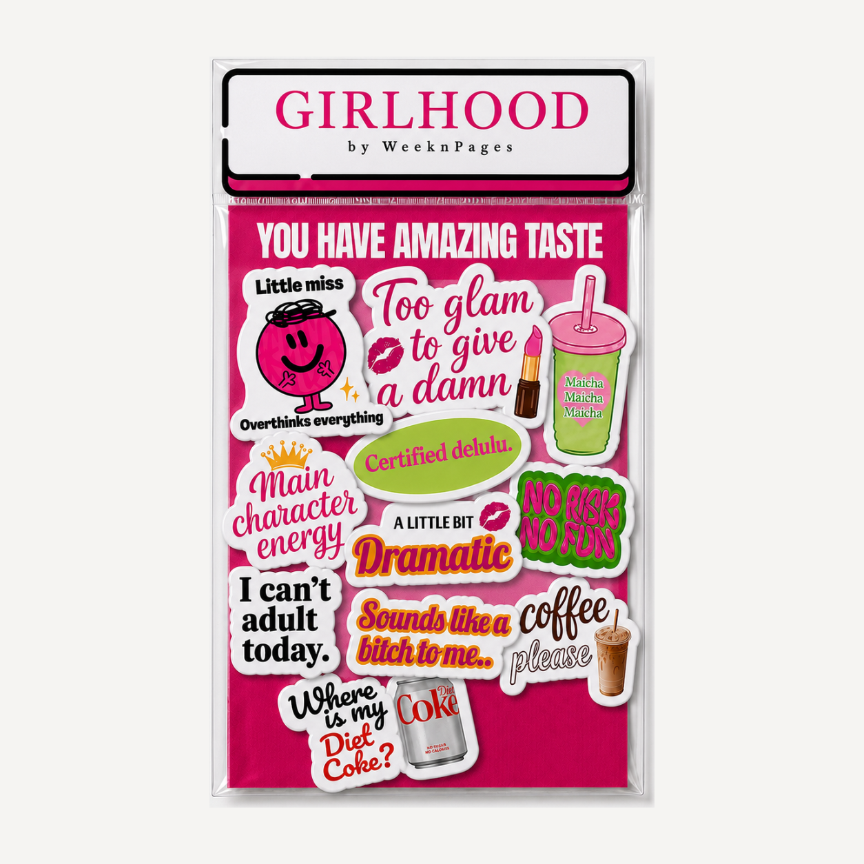 Girlhood Sticker Pack