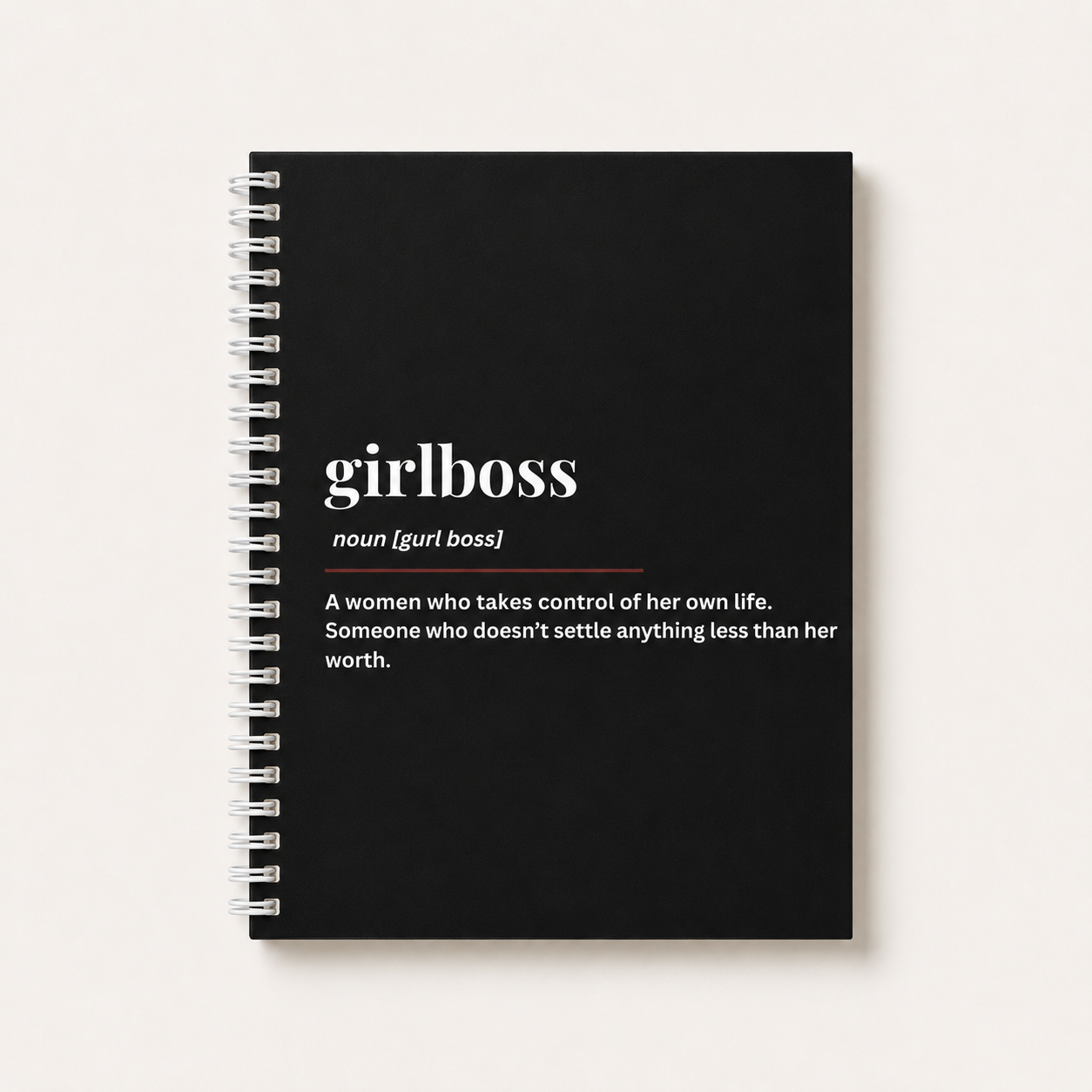 Girlboss Lined Notebook