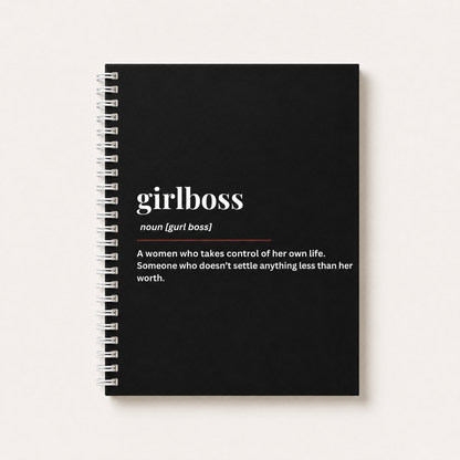 Girlboss Lined Notebook