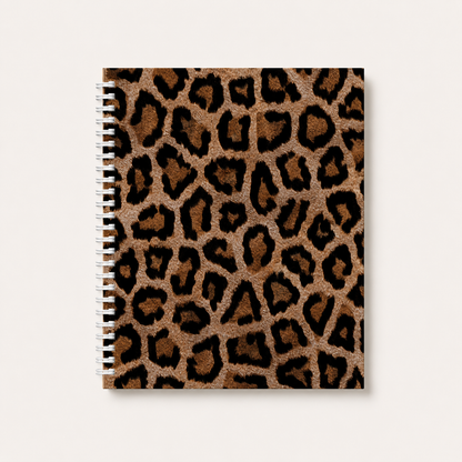 Leopard Lined Notebook