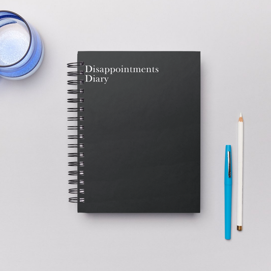 Disappointments Diary Lined Notebook