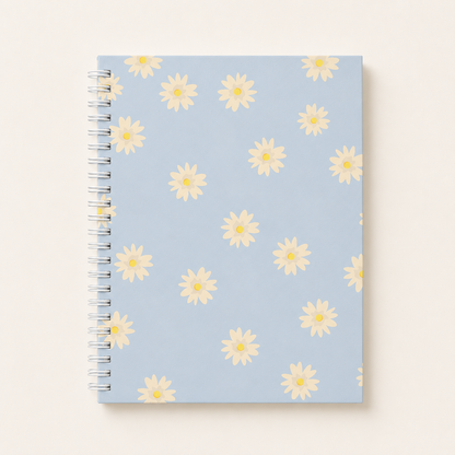 Daisies Lined Notebook