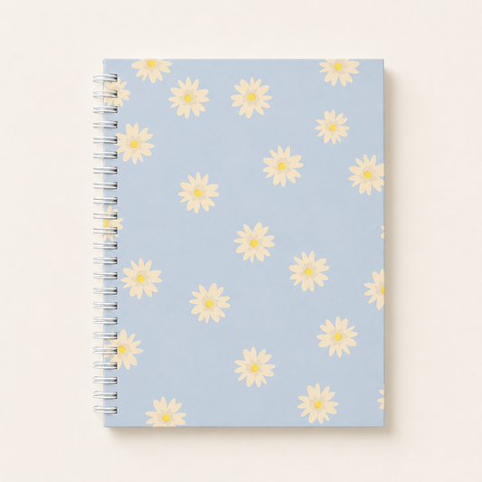 Daisies Lined Notebook