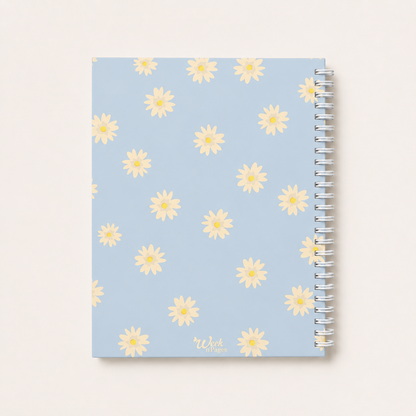 Daisies Lined Notebook