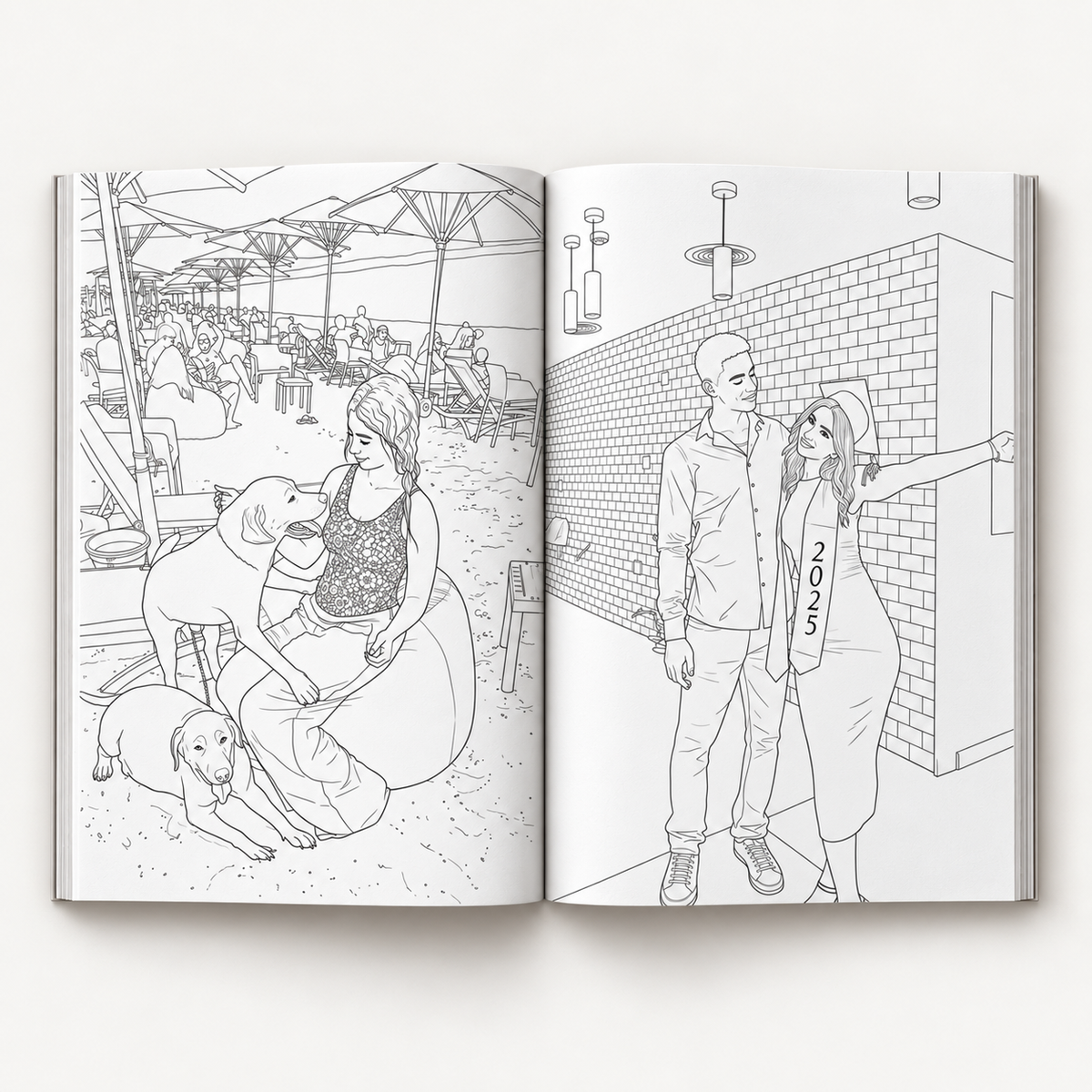 كتاب تلوين مخصص