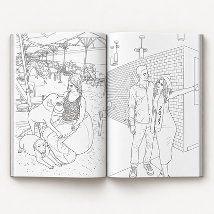 كتاب تلوين مخصص
