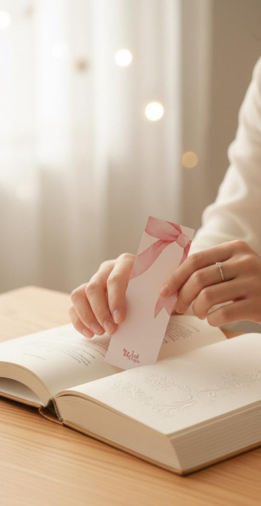 Bow Coquette bookmark
