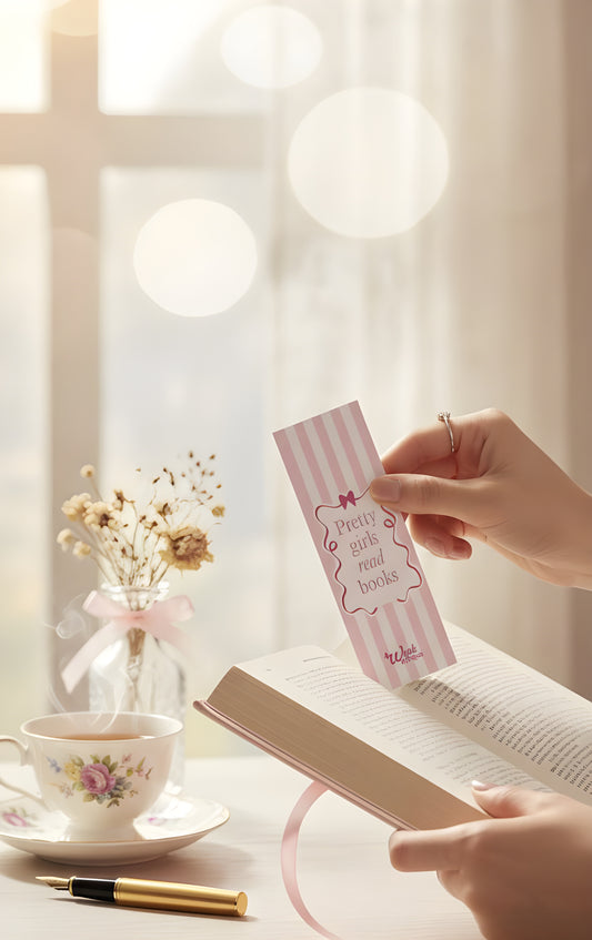 Pretty Girls Read Books bookmark