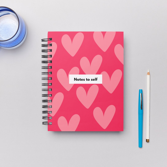 Notes To Self Lined Notebook