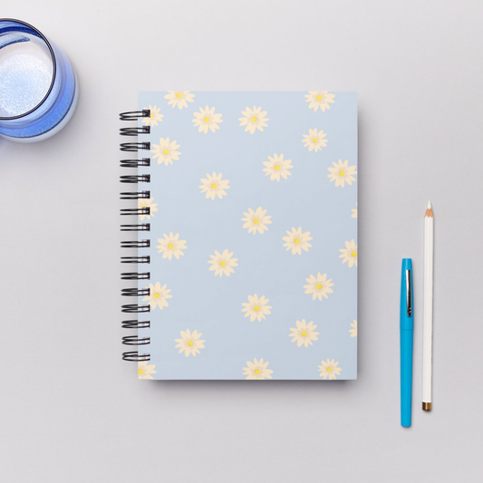 Daisies Lined Notebook