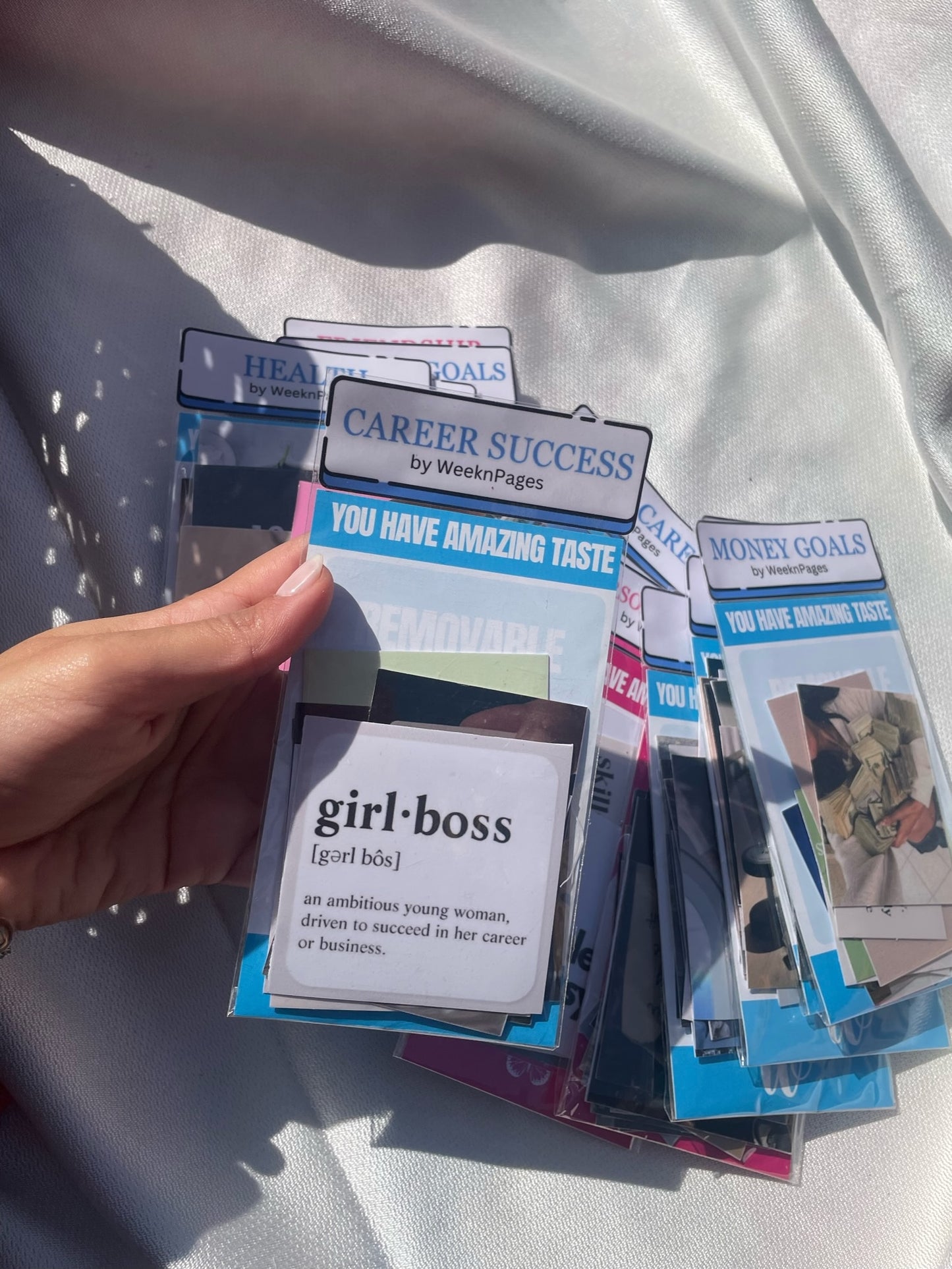 Career Success Vision Board Stickers