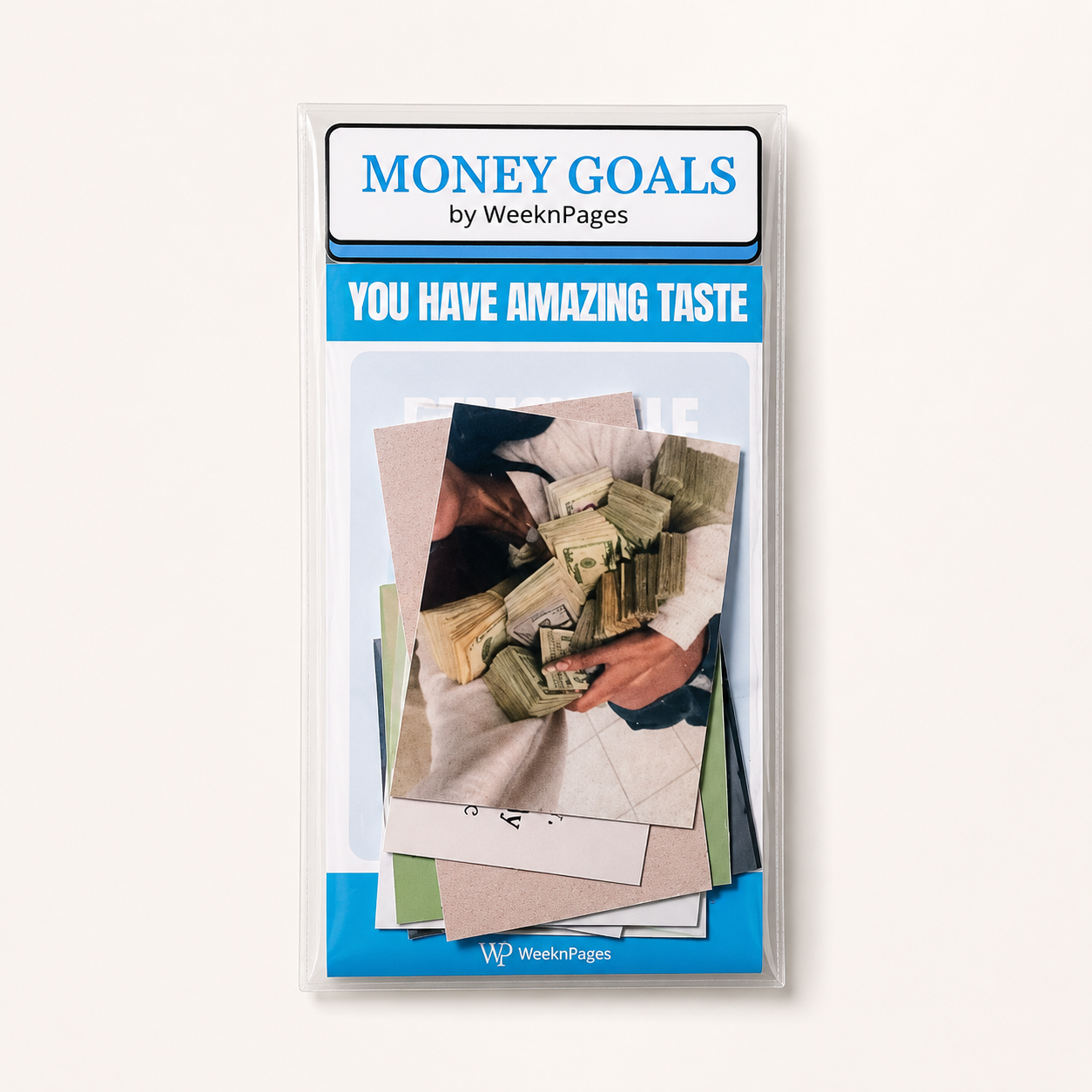 Money Goals Vision Board Stickers