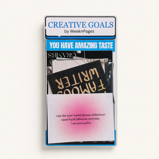Creative Goals Vision Board Stickers