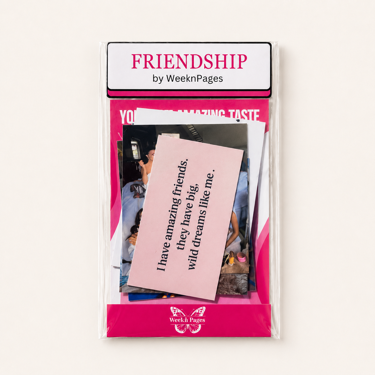 Friendship Vision Board Stickers