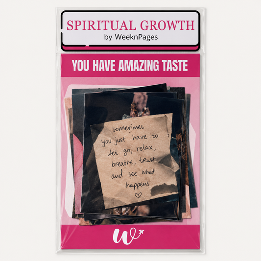 Spiritual Growth Vision Board Stickers