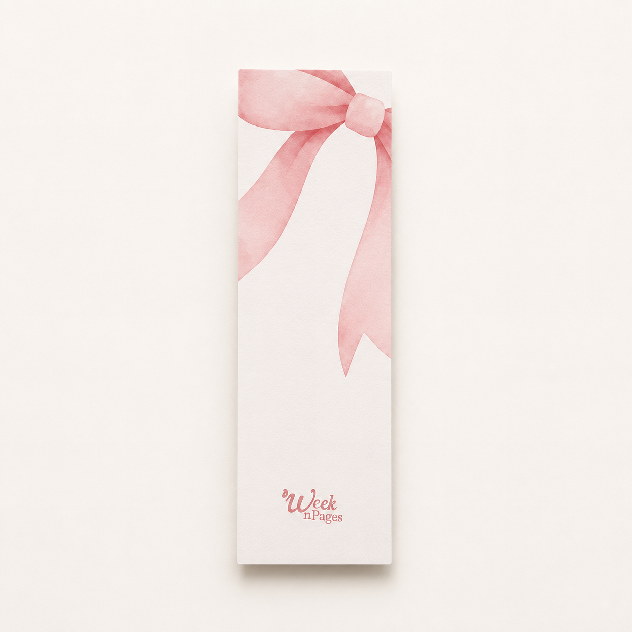 Bow Coquette bookmark