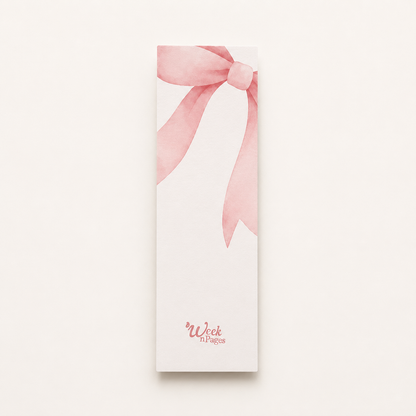 Bow Coquette bookmark