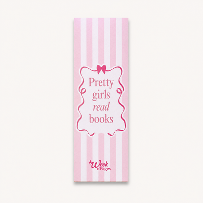 Pretty Girls Read Books bookmark
