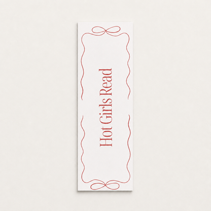 Hot Girls Read btw bookmark
