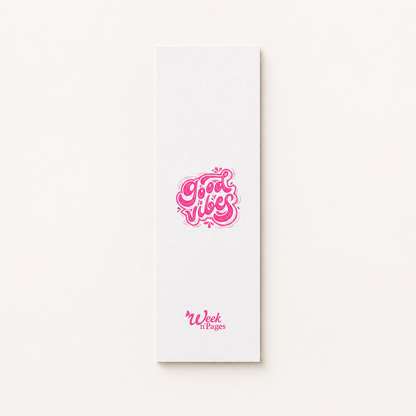 Good Vibes bookmark