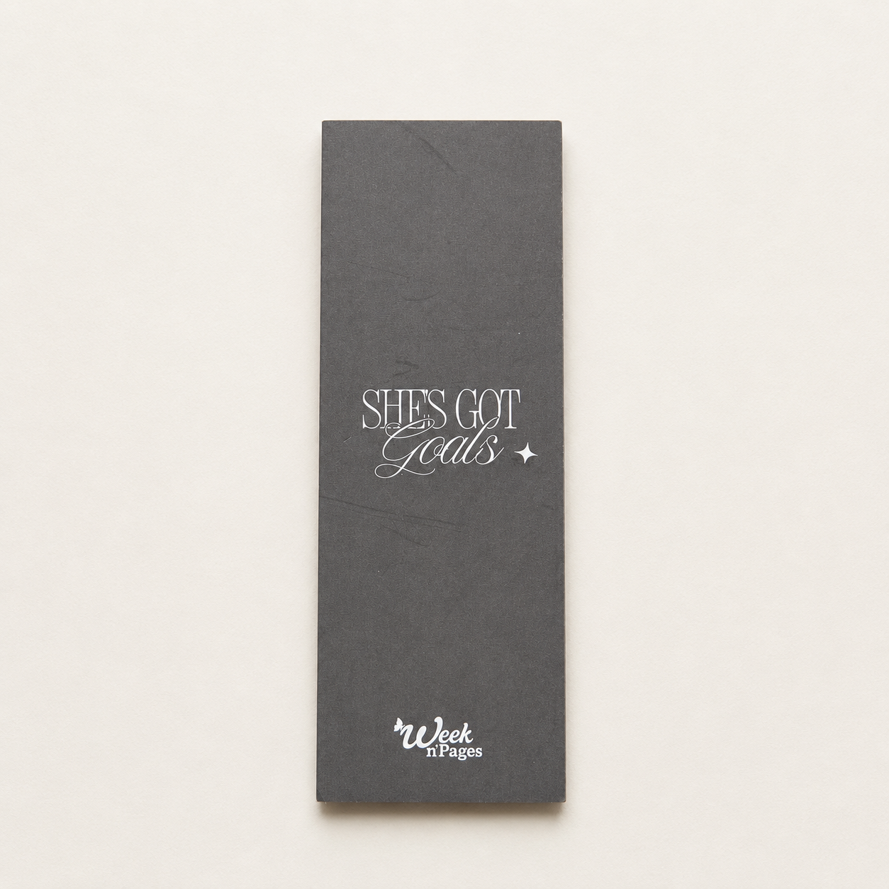 She’s got GOALS bookmark
