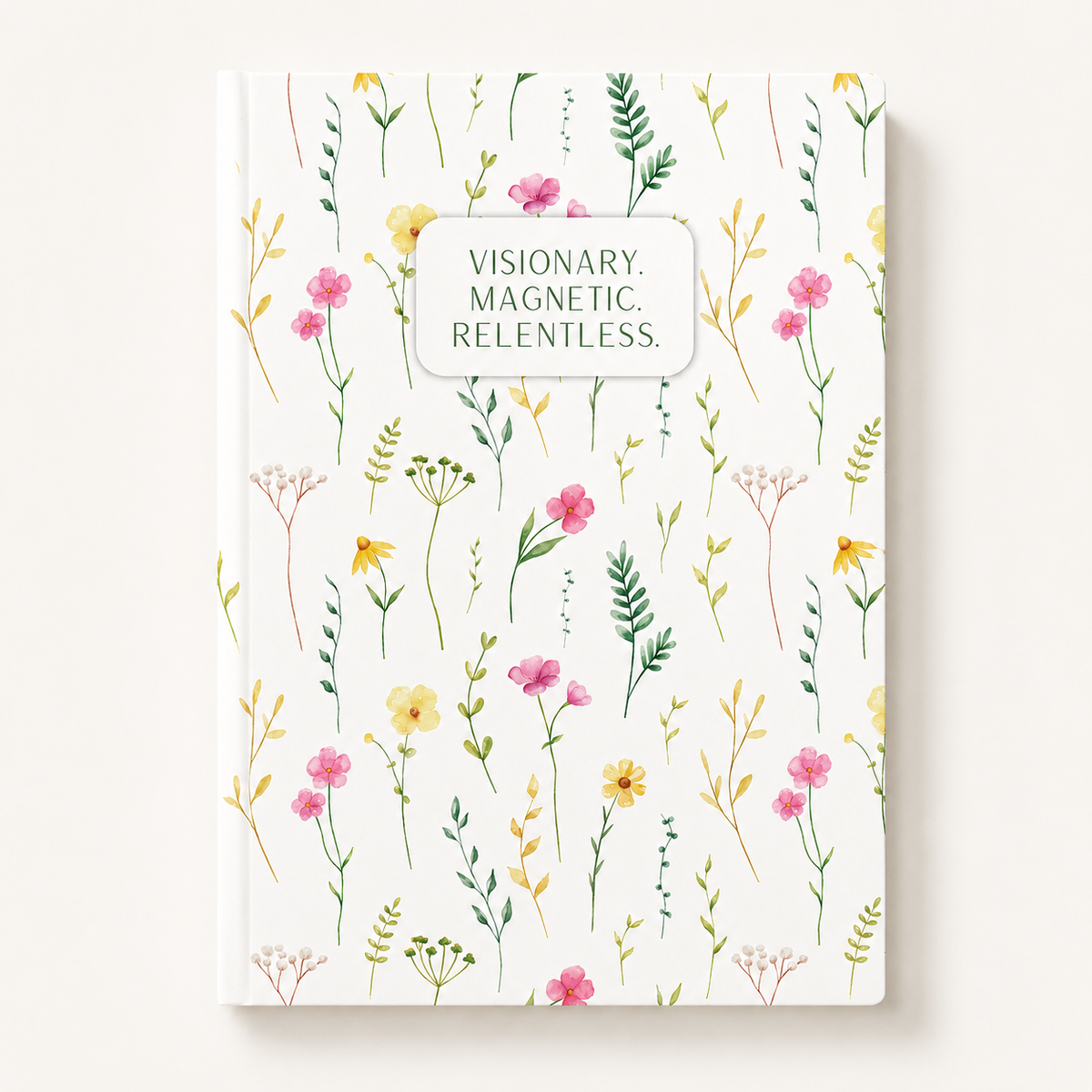 Visionary Magentic Relentless Notebook