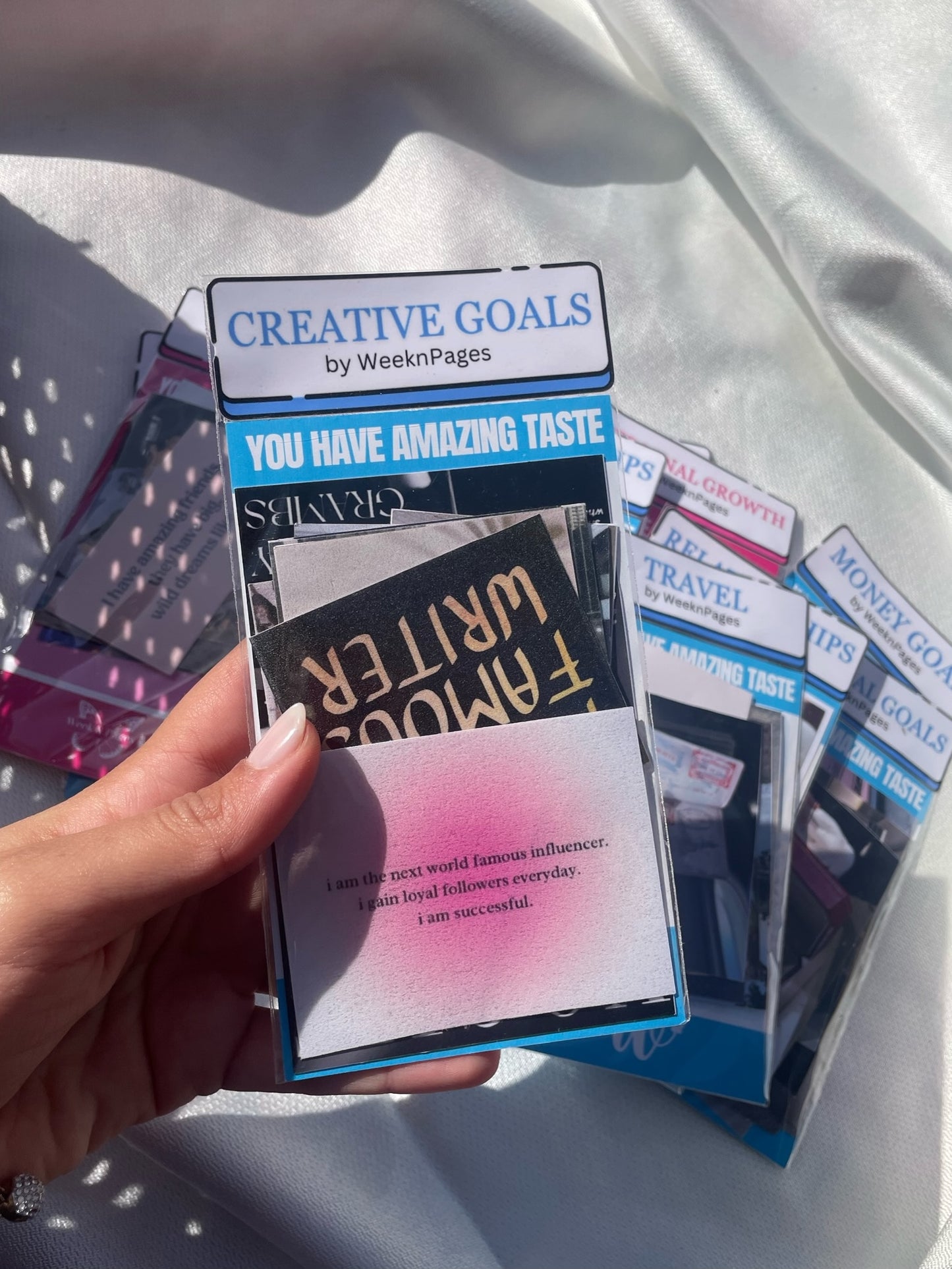 Creative Goals Vision Board Stickers