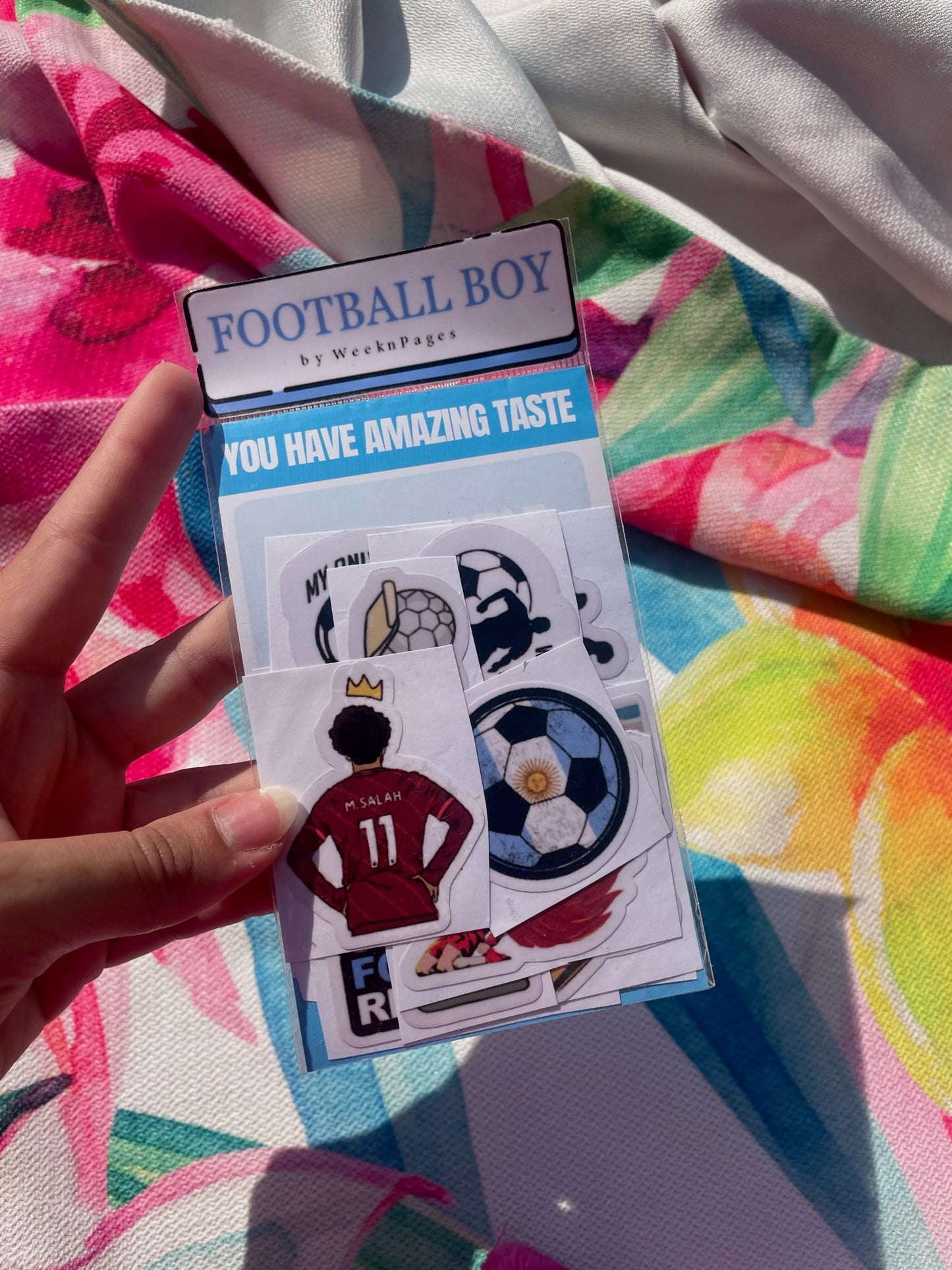Football Boy Stickers