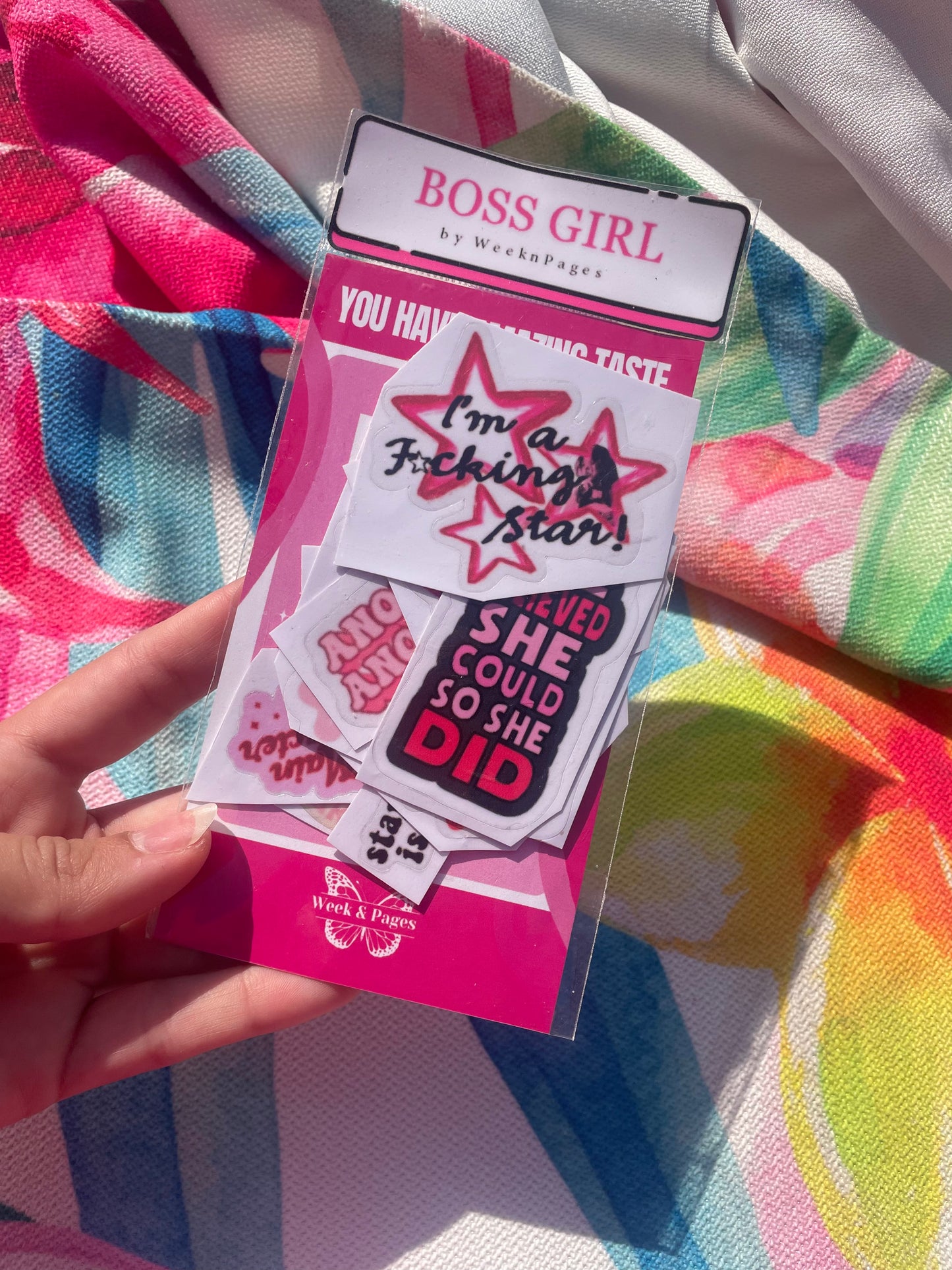 Boss Girl Stickers