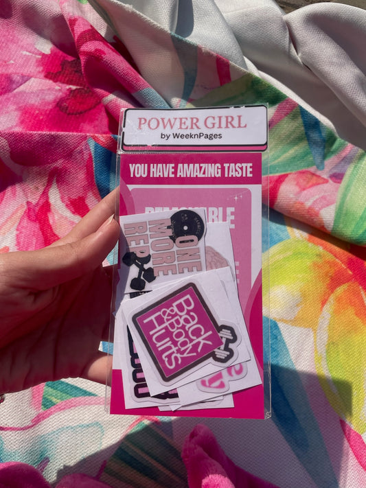 Power Girl Stickers