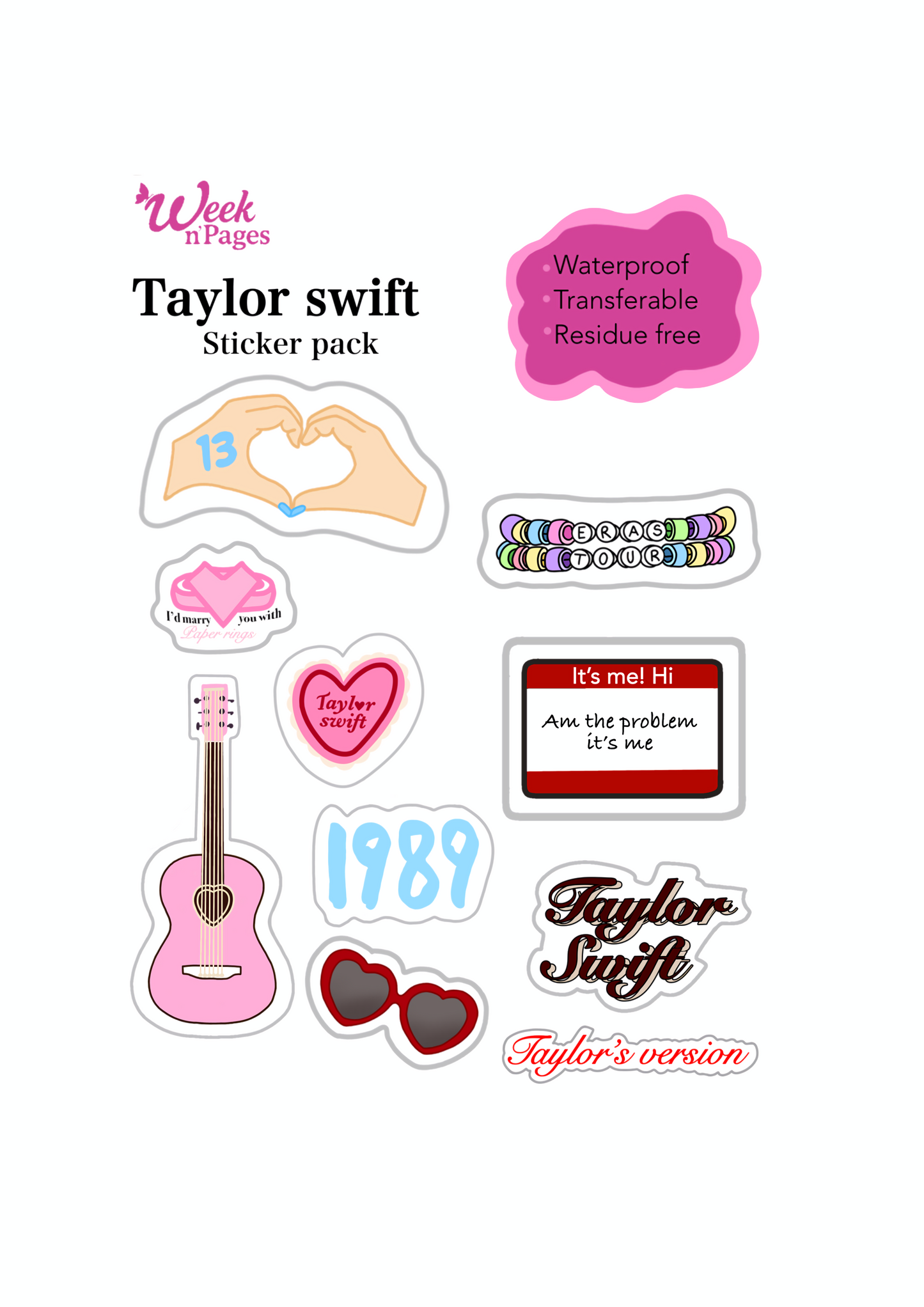 It's Me Hi Sticker Pack