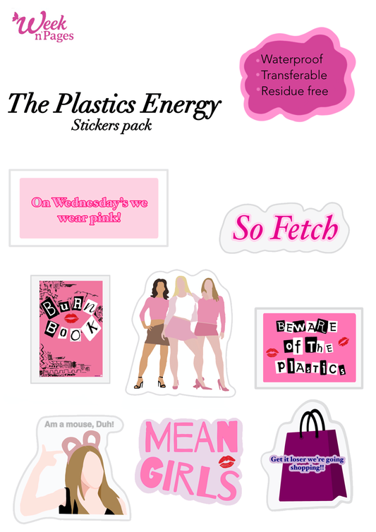 The Plastics Sticker Pack