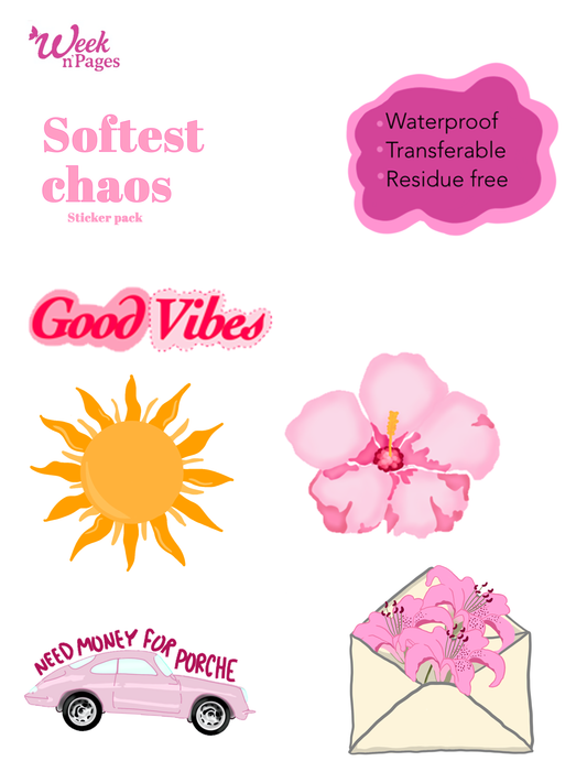 Soft Chaos Sticker Pack