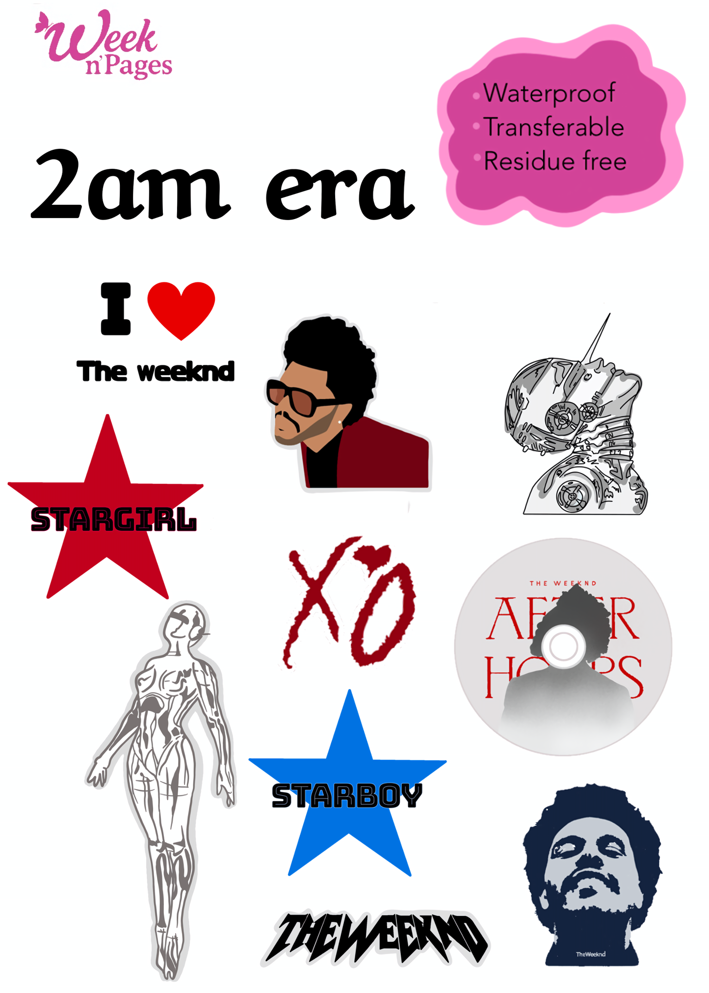 2am Era Sticker Pack