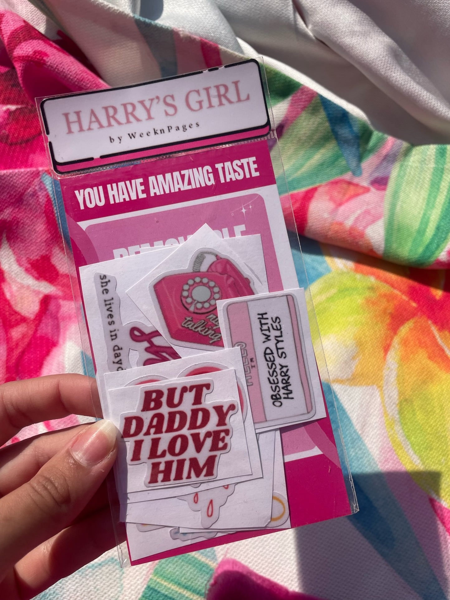 Harry's Girl Stickers