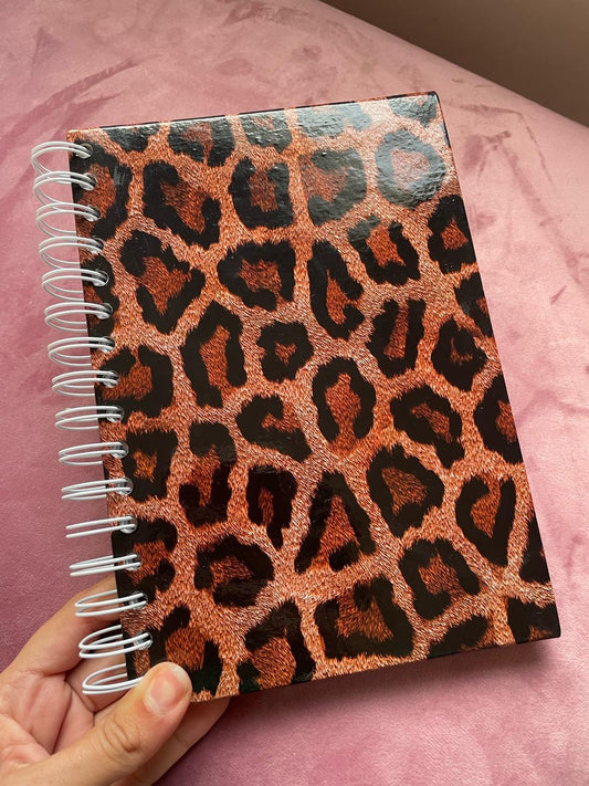 Leopard Lined Notebook